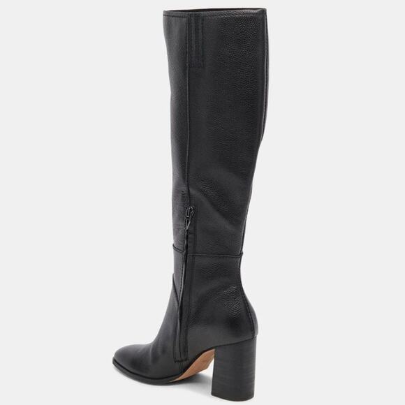 Dolce Vita Fynn Knee Boots in Onyx Leather, Size 10M, New with Tag MSRP $260 - Picture 8 of 16